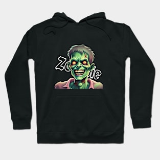 Smiling Zombie A Happy Halloween Surprise Hoodie